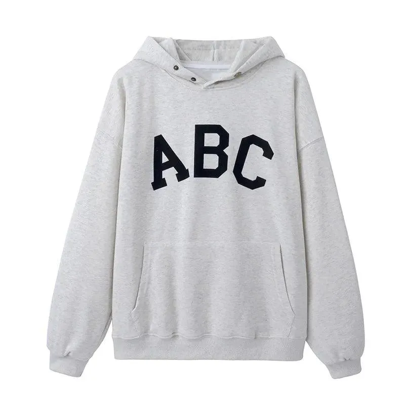 Autumn Oversized Fleece Hoodies