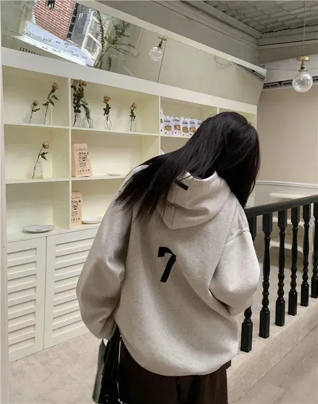 Autumn Oversized Fleece Hoodies