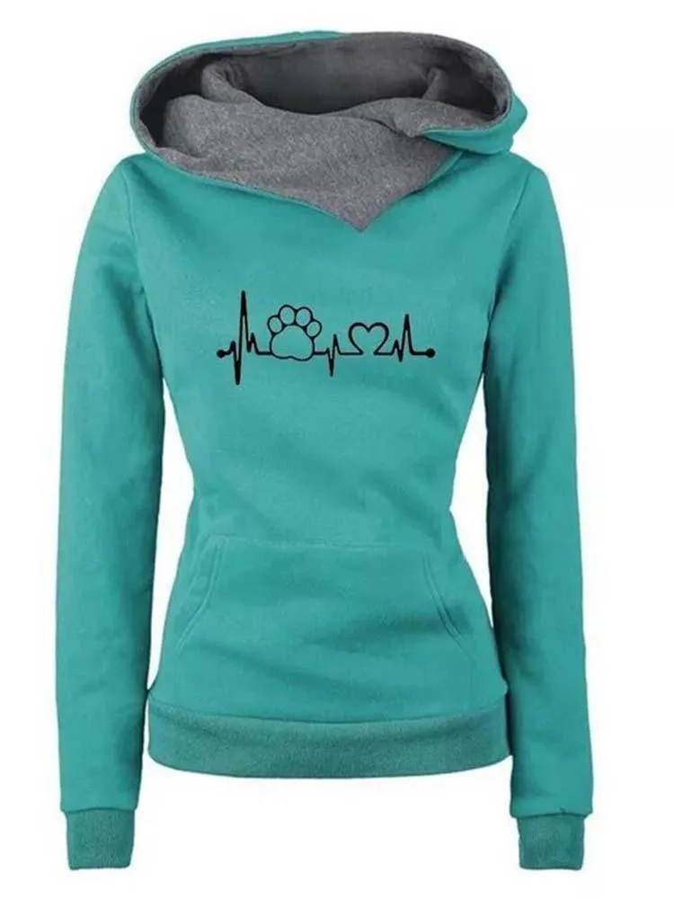 Autumn Winter Hoodies Women