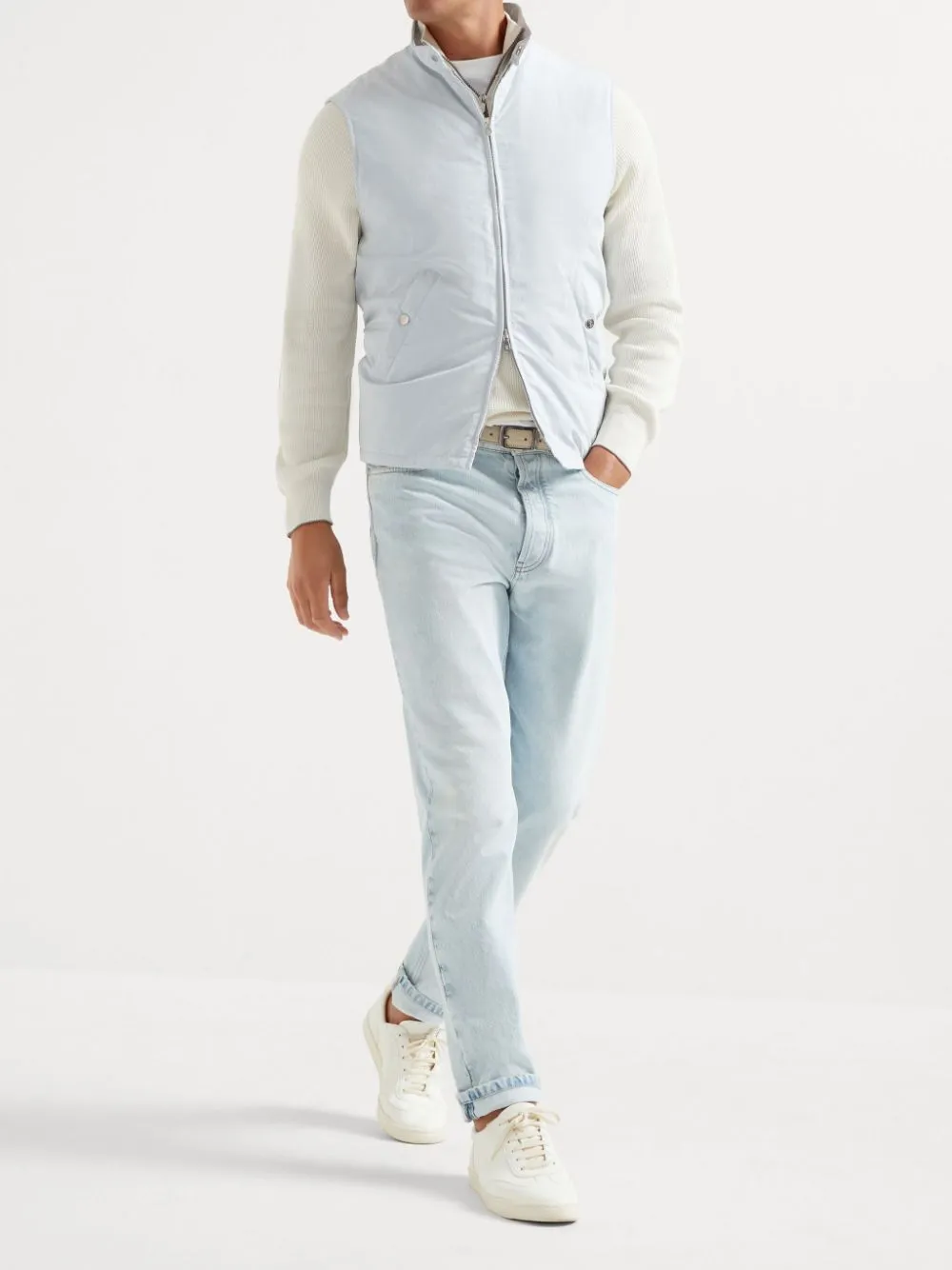 Brunello Cucinelli Sweaters Grey