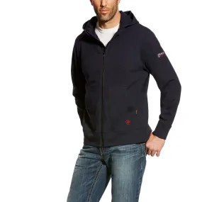 DURASTRETCH FR FULL ZIP HOODIE - 410-Navy | Ariat 10023979