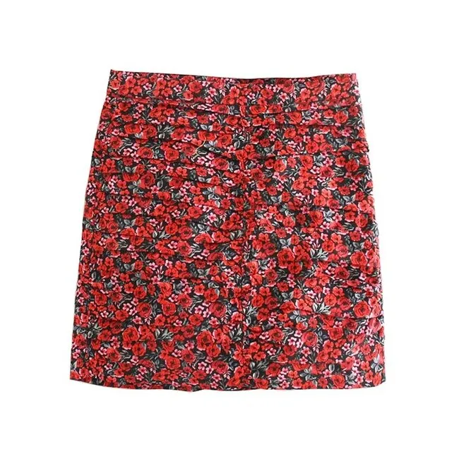 FLORAL SKIRT