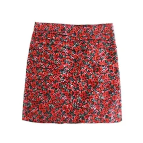 FLORAL SKIRT