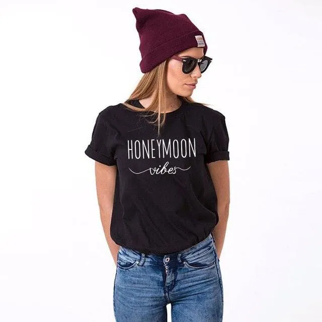 Honeymoon couple shirts