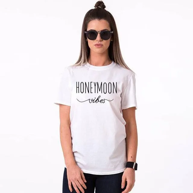 Honeymoon couple shirts