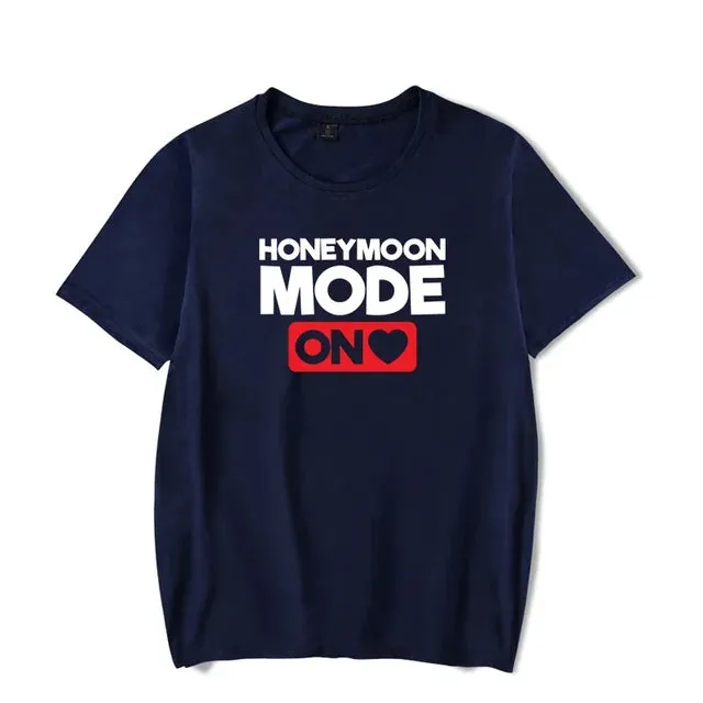 Honeymoon Mode On Couple Shirts