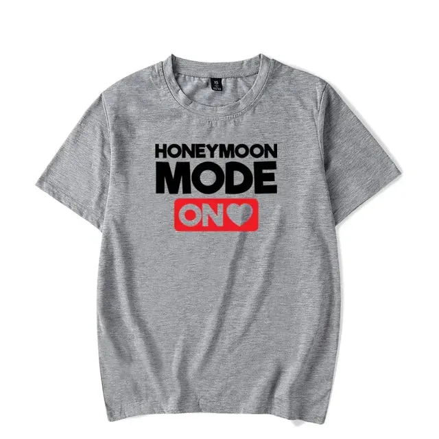 Honeymoon Mode On Couple Shirts