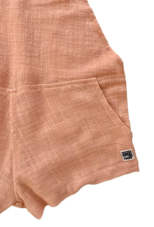 Jordy Overalls - Textured Rosé