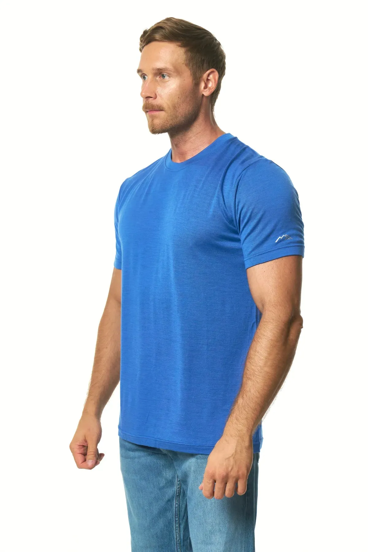 Men's Merino T-shirt 165 Cobalt Blue ( socks)