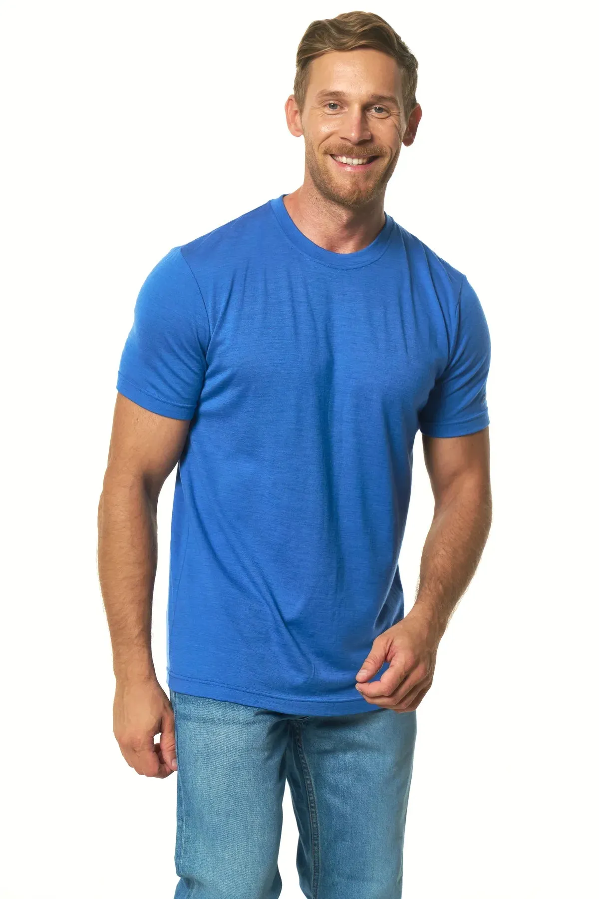 Men's Merino T-shirt 165 Cobalt Blue ( socks)
