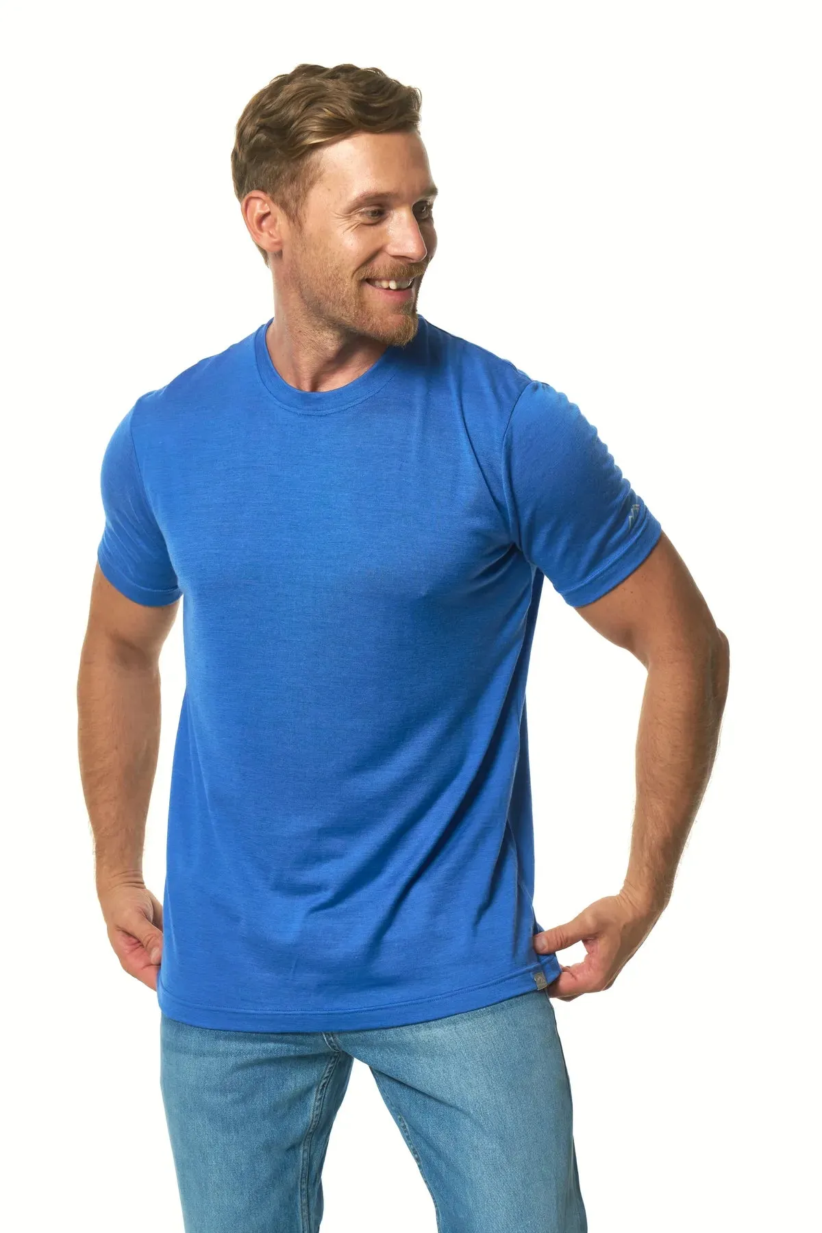 Men's Merino T-shirt 165 Cobalt Blue ( socks)