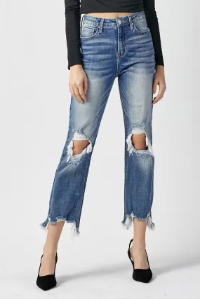 Risen Haley Straight Leg Jeans