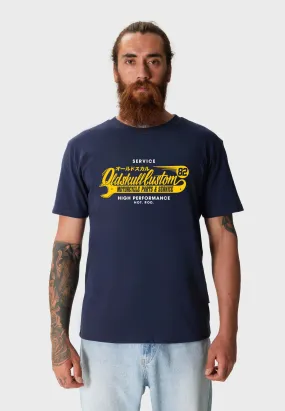 Smooth Operator T-Shirt Navy Blue