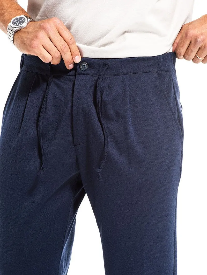 TEDDY CASUAL PANTS IN BLUE