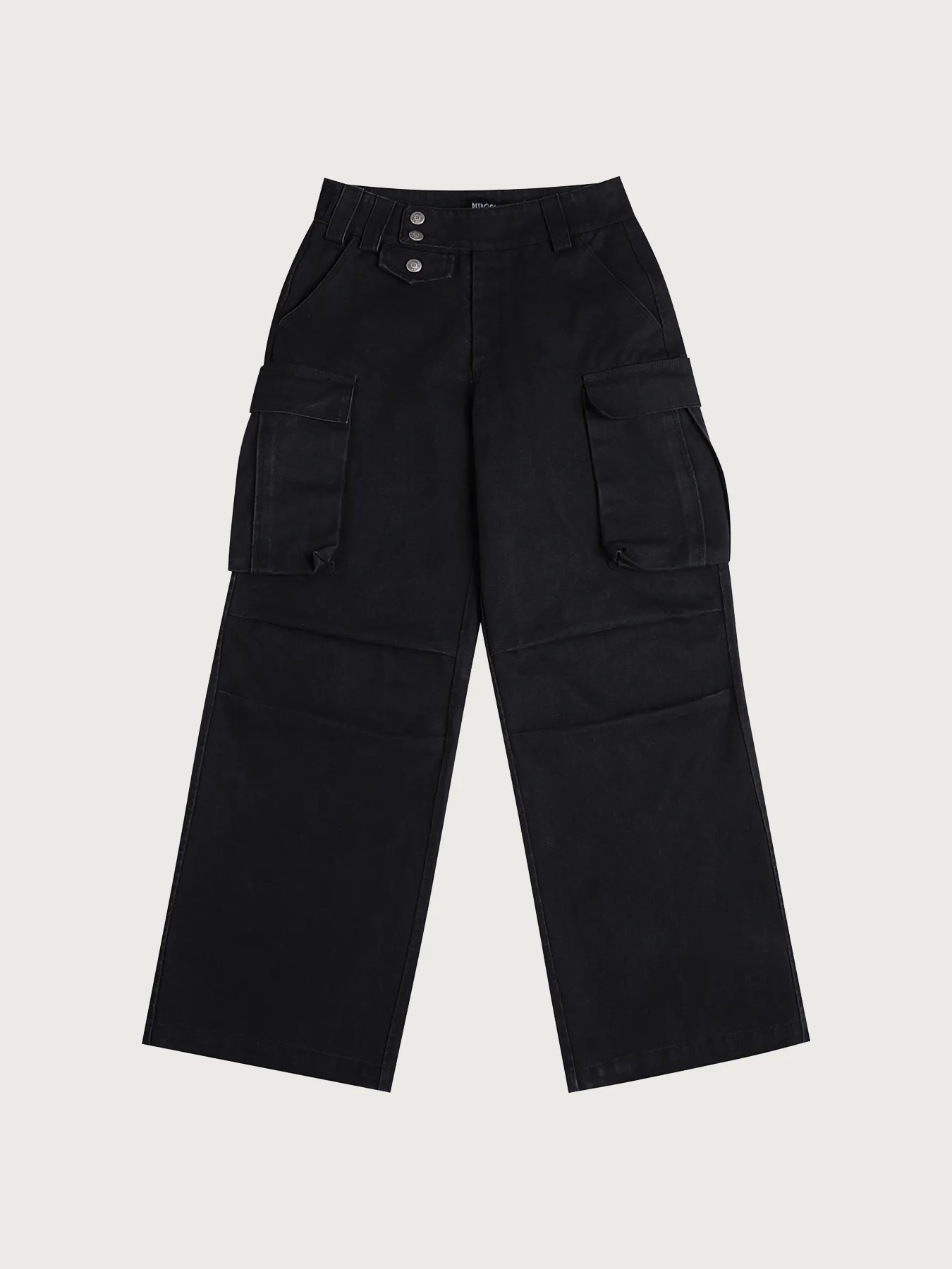 Wide-Leg Pocket Work Pants