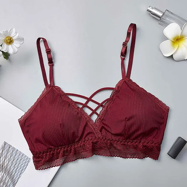 Women Cropped Tops Bra